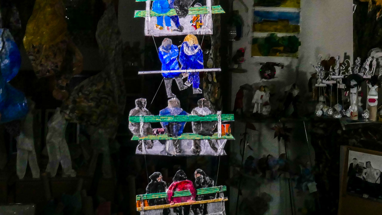 Bande de bancs ! / Tape of benches !